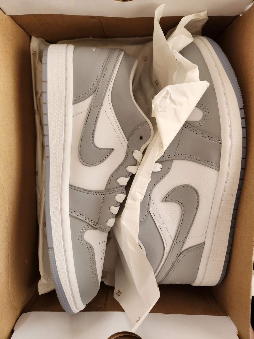 Jordan 1 Low Wolf Grey 6.5W *NEW*